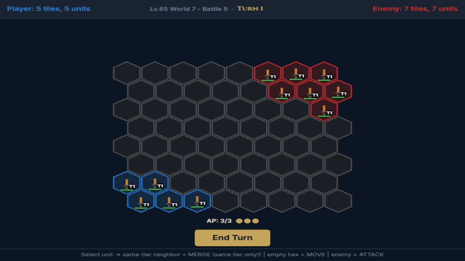 Merge Conquest